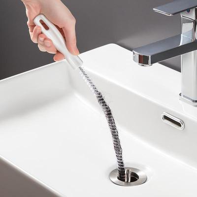 Household Hair and Pipe Unclogging Brush