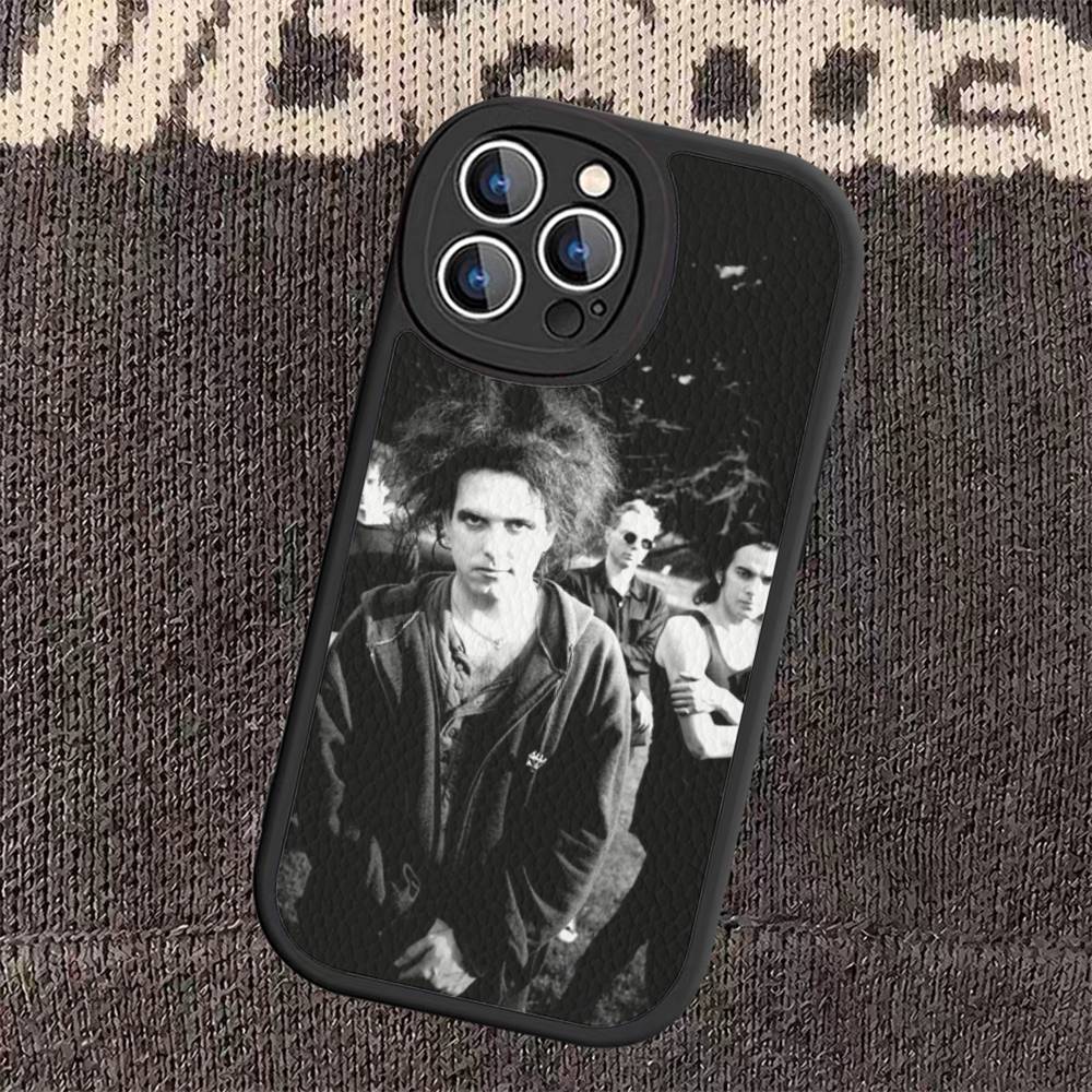 

Band THE C-CURE Phone Case For iPhone 16 15 14 13 12 11 Pro Max Plus Shockproof Leather Cover iphone 13promax