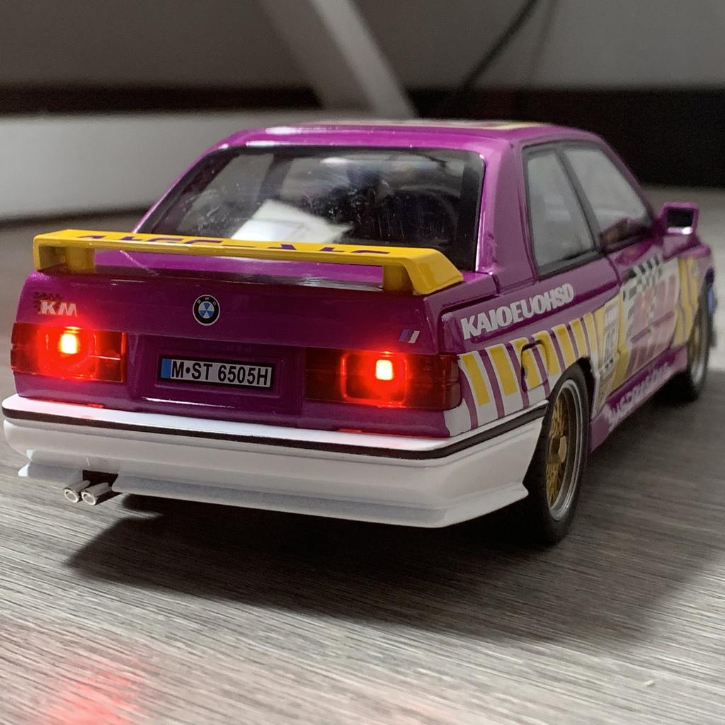 1:24 BMW M3 Painted Version Luxury Coupe Alloy Metal Diecast Model Car Home Trendy Ornament Children's Toy Birthday Gift For Boy