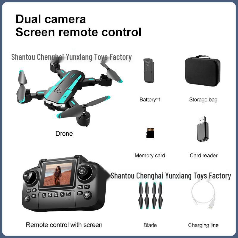 T6 Obstacle Avoidance Drone: HD Aerial Photography, Four-Axis Remote Control Toy