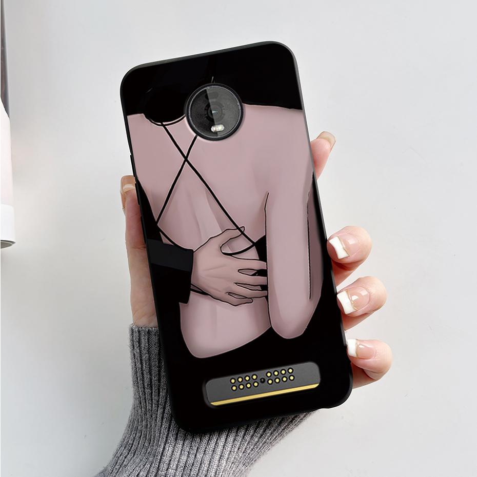 For Motorola Moto Z4 Z3 Play Case Cute Cartoon Soft Silicone TPU Cover Phone Case For Moto Z3 Z4 Play MotoZ4 Z4Play Z3Play Funda