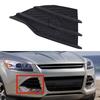 For Ford Escape 2013 2014 2015 2016 US Version Front Bumper Foglamp Foglight Cover Frame Grille Trim Lid Black