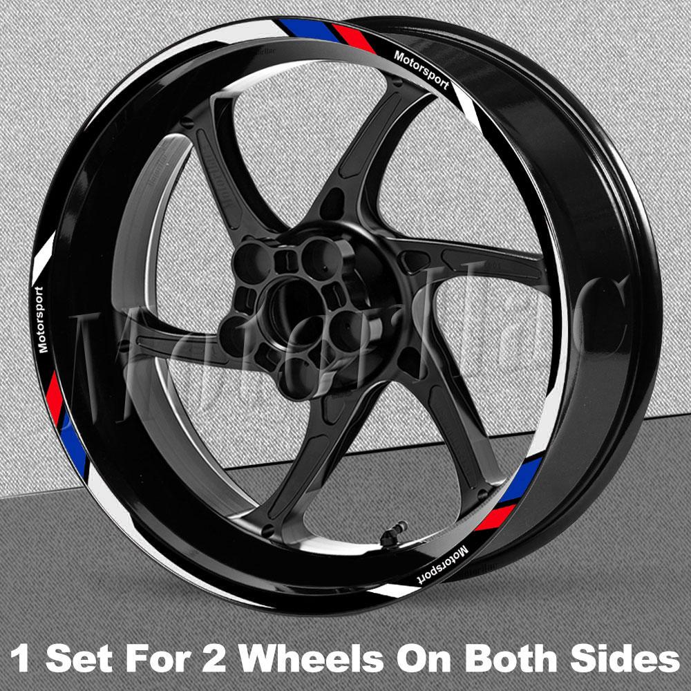 Motorcycle Wheel Sticker 17'' Rim Decal Stripe Tape Accessories For S1000XR/RR F900/800R S1000R F900XR Nine T R 1200R G310R