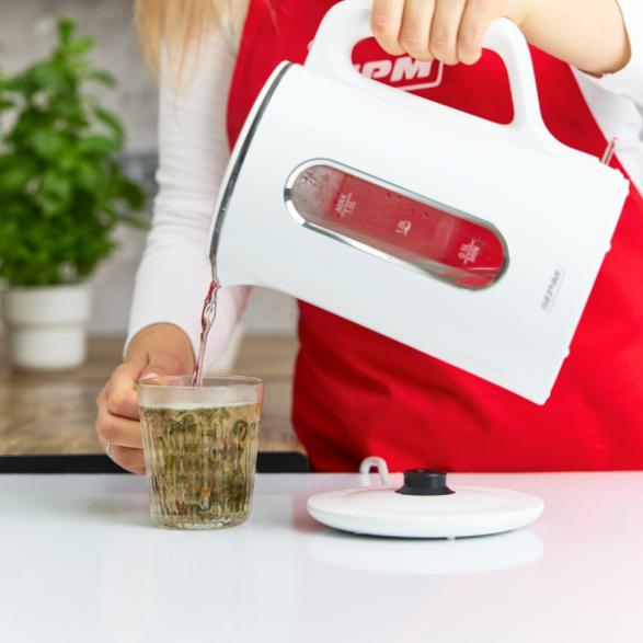 Electric kettle mpm mcz-126/b white