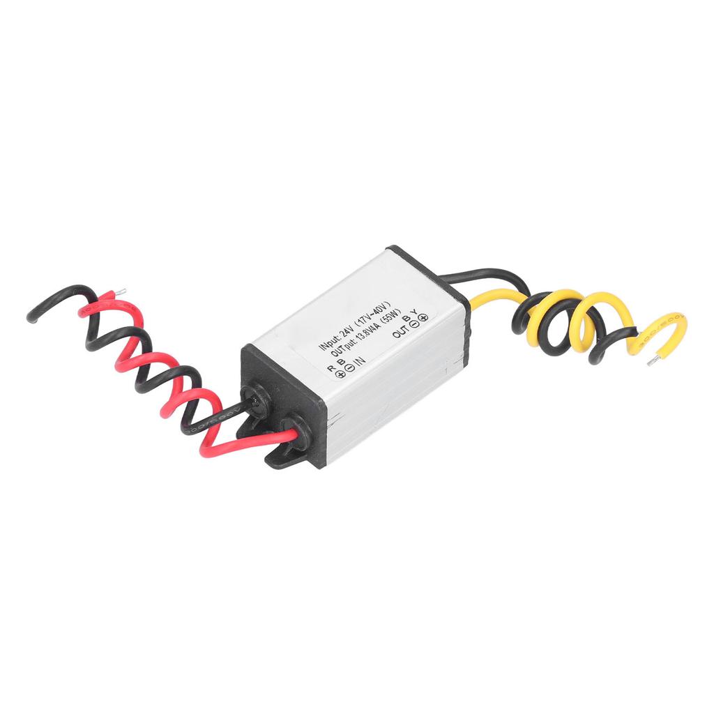 DC Converter Buck Reducer Transformer Power Supply Adapter for Auto Car 24V to 13.8V 4A 55W