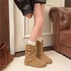 Retro Shoes, Suede Shoes, Buckle Boots, New Women's Shoes, Pleated Ankle Boots