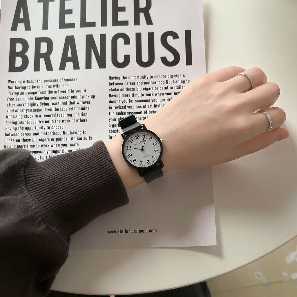 Quartz Watches For Civil Servant Students In The College Entrance Examination, Niche Style Simple And Cold Style Men'S And Women'S Watches