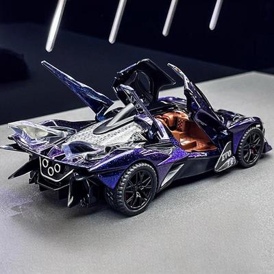 1:32 Apollo EVO Supercar Aliaj Turnat Sub Presiune Miniauto Model Mașină Sunet și Lumină Mini GT Colecționabile Hobby-uri Cadouri de Ziua de Naștere Cu Prietenul