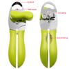 4 In1 Stainless Steel Manual Can Opener With Comfort Grips Sharp Cutting