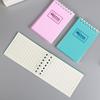 10pcs Mixed Color Mini  Note Pad Notebook Memo Pad Set Small Pocket Style Notepad Checklist To Do List Notes Planner Book