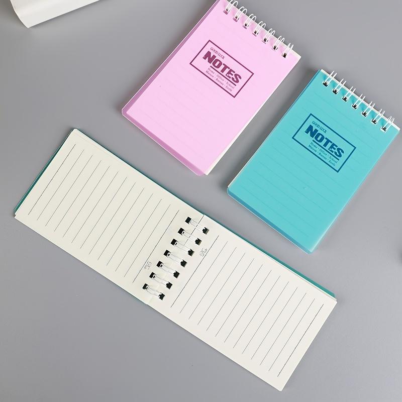 10pcs Mixed Color Mini  Note Pad Notebook Memo Pad Set Small Pocket Style Notepad Checklist To Do List Notes Planner Book