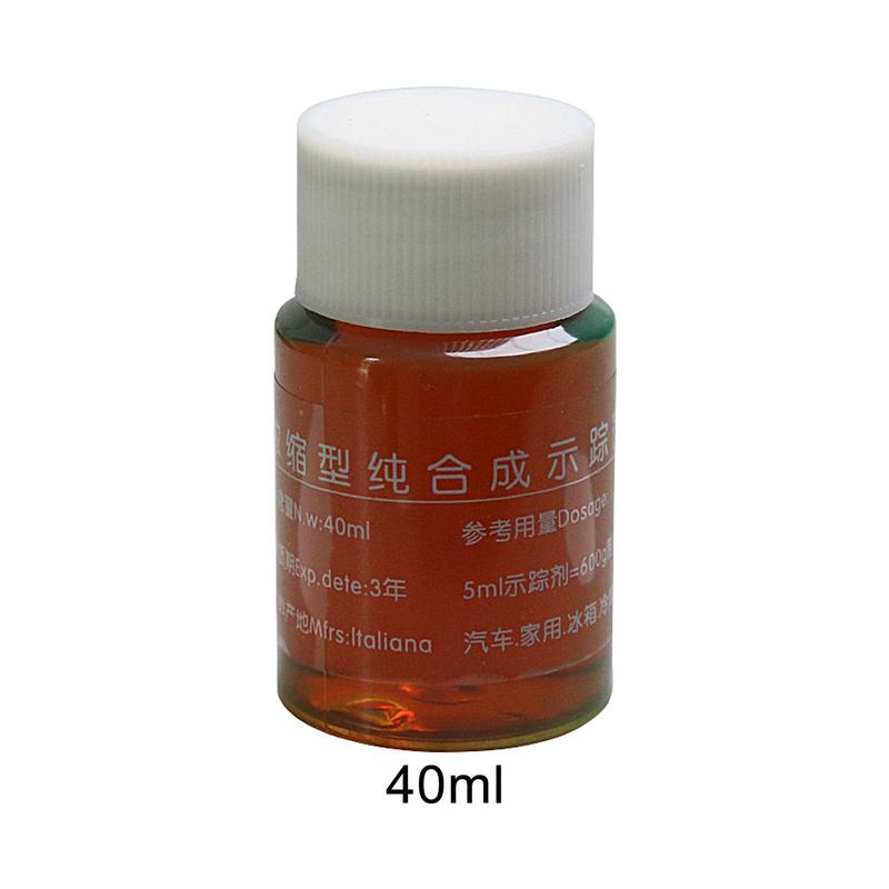 Fluorescent Oil Leak Detector Test Dye Agent Universal Automotive Air Conditioning Repair Tool For Car AC Pipeline Leak Repair