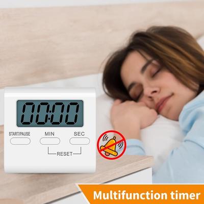 Für Kochtimer Küchenwecker Magnetischer Digitaler Timer mit Aufstellfuß mit Lautem Alarm Countdown-Timer Küchengerät