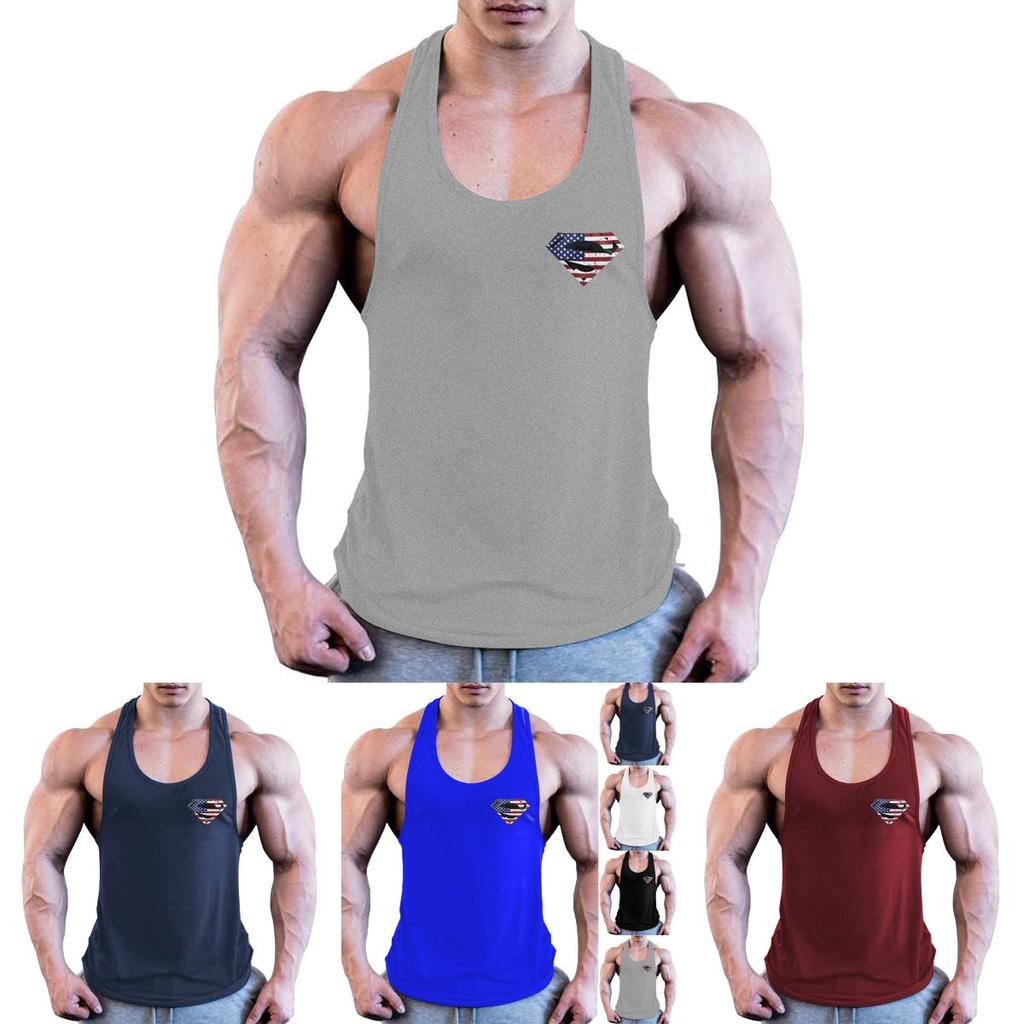 Premium Quality Men Bodybuilding Tank Top Muscle T-shirt For Gym Fitness Enthusiasts