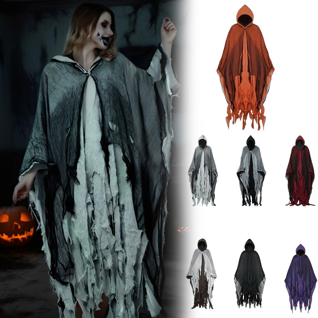 Costume da Cosplay di Halloween per Adulti, Mantello Roba Horror per Adulti