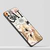 Phone Case For Oneplus 13R 13 12 10T 11 R10 Nord N100 N200 N10 9 9R CE 2 3 Z Pro Lite Soft TPU Cover Abstract Creative Cat Line