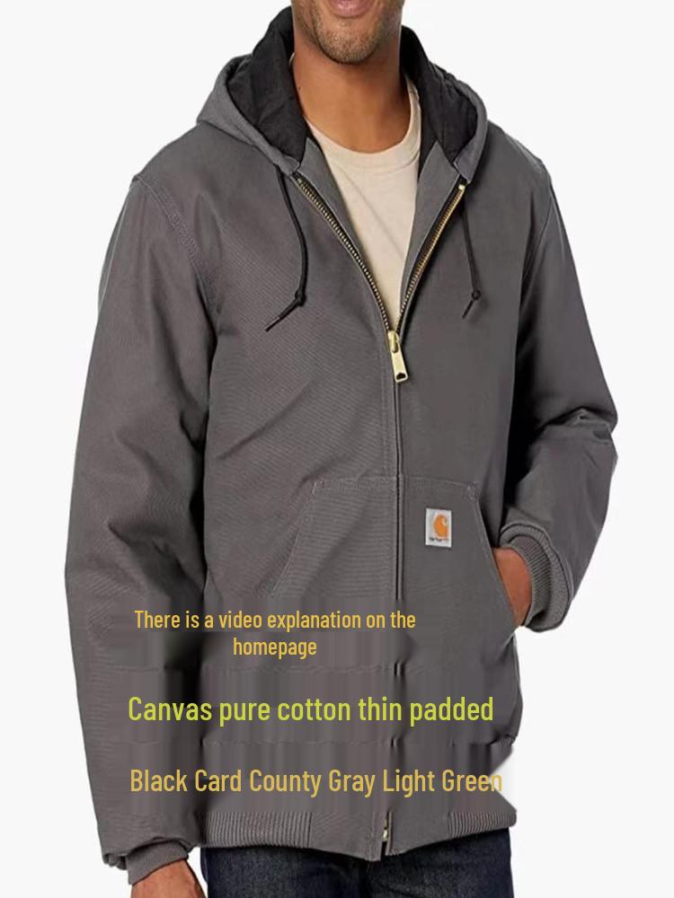Carhartt Hooded Canvas Workwear Jacket 104050
