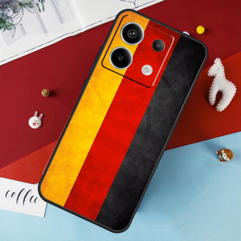 Custodia Banner Bandiera Tedesca Per Xiaomi Redmi Note 14 13 Pro 12 11 10 15 Pro Plus Redmi 15 10C 12C 13C 14C 15C Cover
