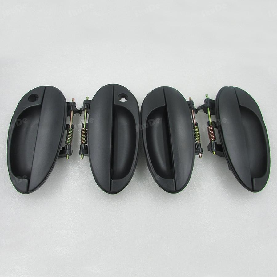 For Chery QQ / A1 / QQ6 Cowin1 Car Accessories Outer Door Handle Outside Original Hand-clasping 4pcs