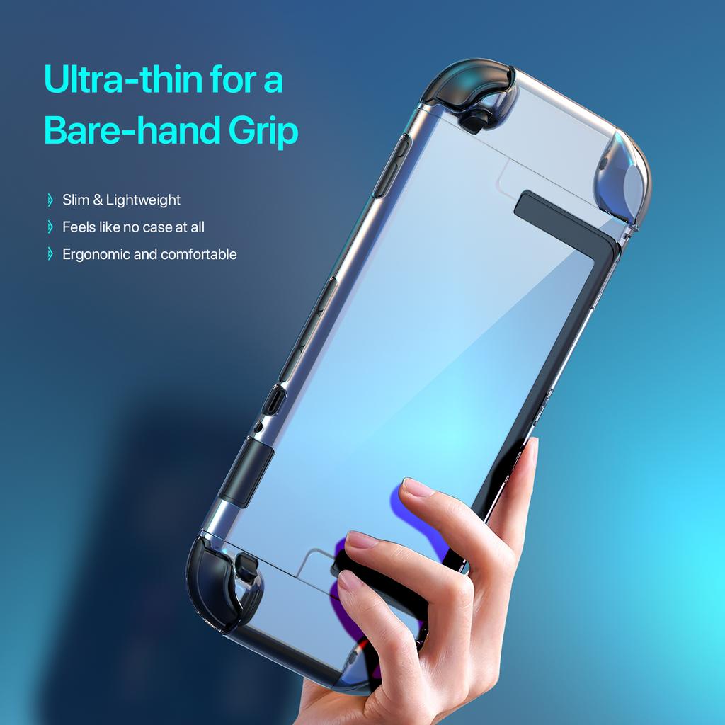 For Nintendo Switch 2 Clear Case DUX DUCIS Slim PC Game Console Protective Cover