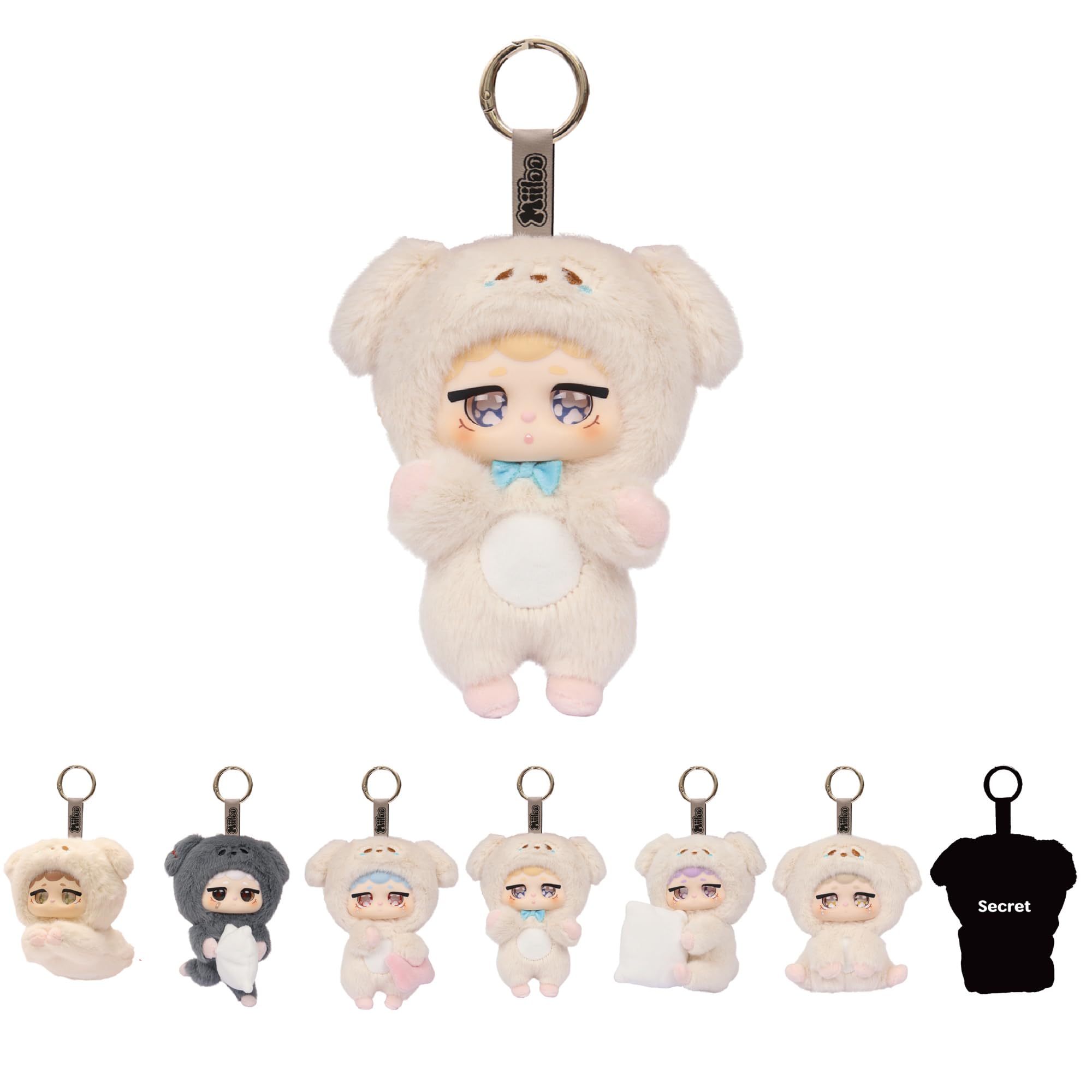 IWAYA THE SNOOZY ME Blind Box Figure Plush Toy Miiloo s (1 piece) 7470-1