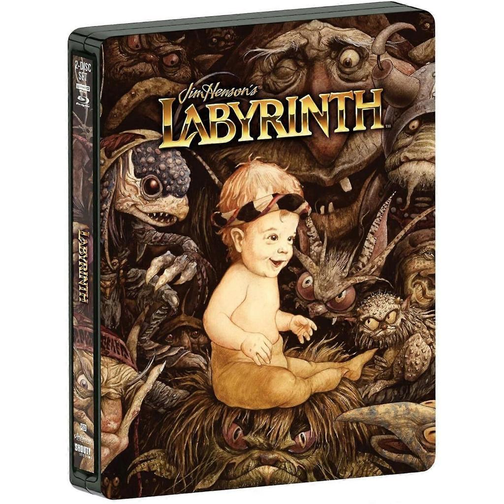 Labirinto (Steelbook)  [BLU-RAY ULTRA HD REGIONE: A USA] Edizione Limitata, Steelbook, Masterizzazione 4K Importazione USA