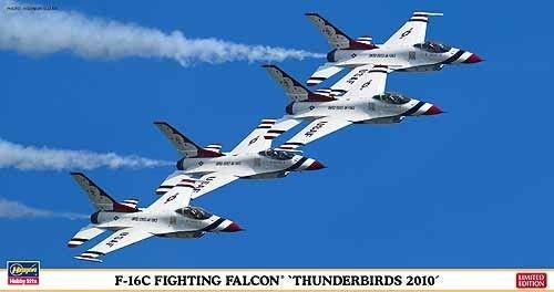 

Hasegawa 1/48 scale US Air Force F-16C Fighting Falcon Thunderbirds 2010 Plastic Model Kit 09935
