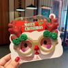 Christmas Cartoon Decorative Glasses