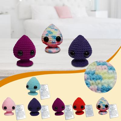 Hand-Crocheted Creative Cartoon Cute Ornament Stress Relief Doll