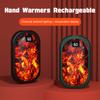 Calentadores portátiles de la mano 2 en 1 con el banco recargable del poder del calentador de la mano de 3 temperaturas ajustables USB