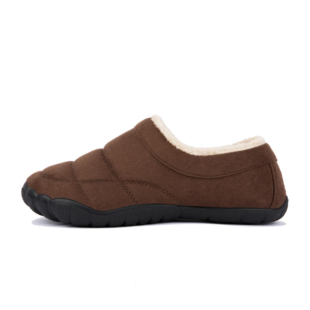 Зимние домашние мужские тапочки с толстым плюшем — фото 8