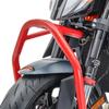Béquille sous tete fourche Constands Classic 28,5mm leve moto roue avant rouge