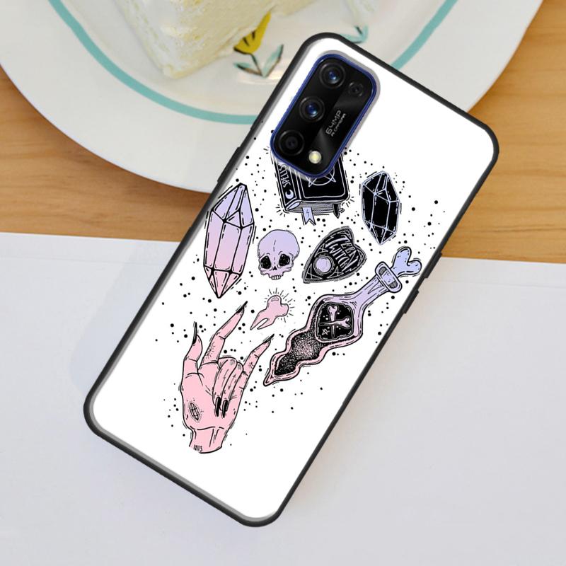 Witch Aesthetic Art For OnePlus 11 10 Pro 10T Nord 3 2T CE 2 Lite Realme C55 C35 C33 C31 C30 C21Y GT Neo 5 Case