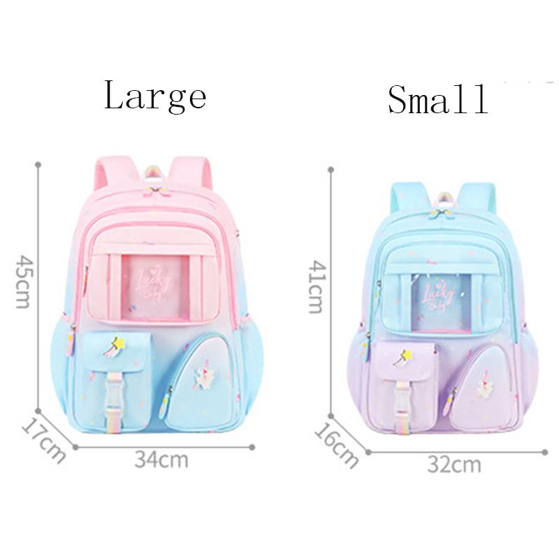 Girls School Bags High-quality Waterproof Oxford Cloth Backpacks 6-9 Years Children Primary School Students Back Pack Mochila