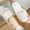 Mute Eva Home Bathroom Slippers Women Flat Heels Lightweight Non Slip Indoor Slides Woman Summer Soft Bottom Beach Flip Flops