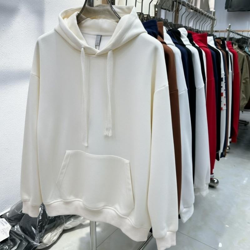 Thirteen Lines of Autumn and Winter Fleece Thickened Hooded Sweater Jacket Withdrawal Women's Clothing
