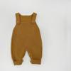 Baby Clothes Super Cute Baby Spring And Autumn Knitted Overalls Fashion Polo Shirt Sweater Split Two-Piece Set