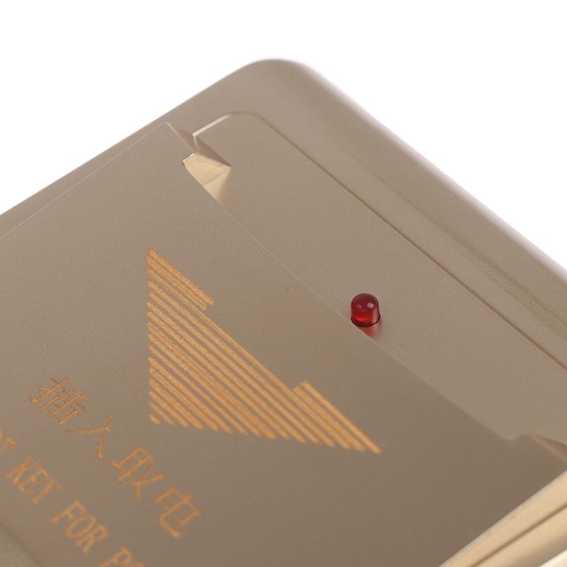 For Hotels Motels Luxury Guest Room Energy Saving Wall Switch Key Card Holder
