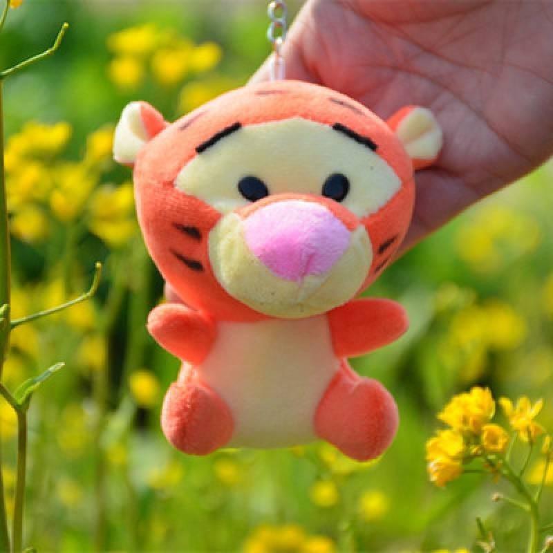 Adorable Cartoon Winnie The Pooh Keychain Plush Toy For Backpacks And Bags
