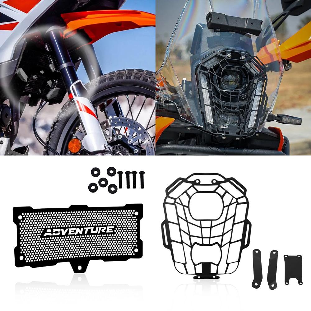 Headlight Guard For ktm 390 ADVENTURE X 390 Adventure R 2025 Headlight Shield Guard Protector Headlamp Mesh Grille Cover
