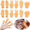 ZIOYA 18 Pieces Mini Tiny Hands Finger Puppets Set, Ideal for Kids Toys, Pet Parties, Halloween Tricks and Pranks