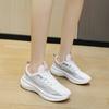 2025 Women's Mesh Sneakers Lightweight Breathable Platform Shoes Fashion Height-enhancing Soft-soled Jogging Shoe Tenis De Mujer