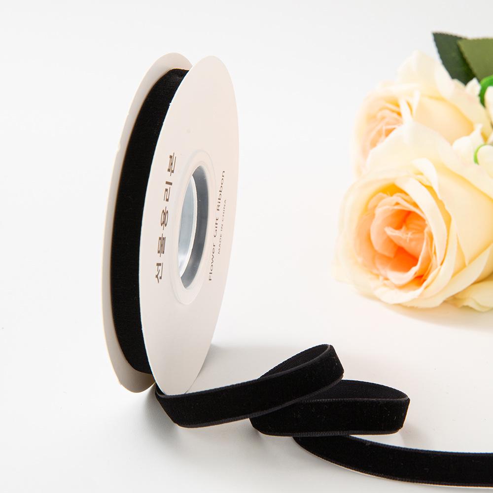 Handmade Gold Velvet Ribbon Bow Hairpin for DIY Holiday Decorations & Floral Packaging