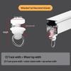 Curtain Track Pulley Hook Accessories for Old-Fashioned Curved Track Rails