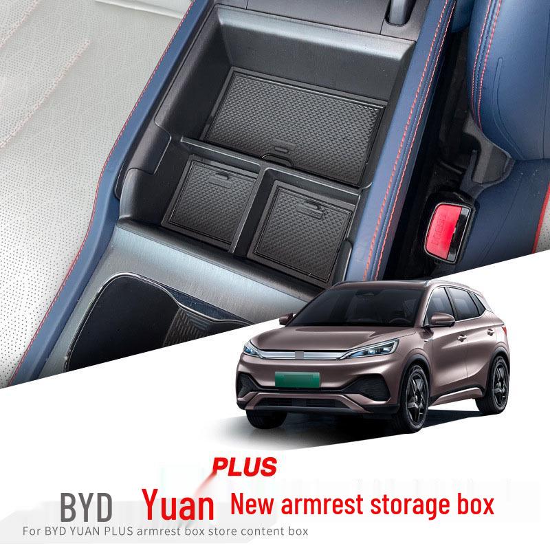 BYD Yuan PLUS 22-24 Förvaringsorganisator för mittkonsol för bilinteriör