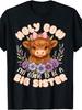 Unisex T-shirt Holy Cow I'm Going to Be A Big Sister Pregnancy Announcement T-Shirt