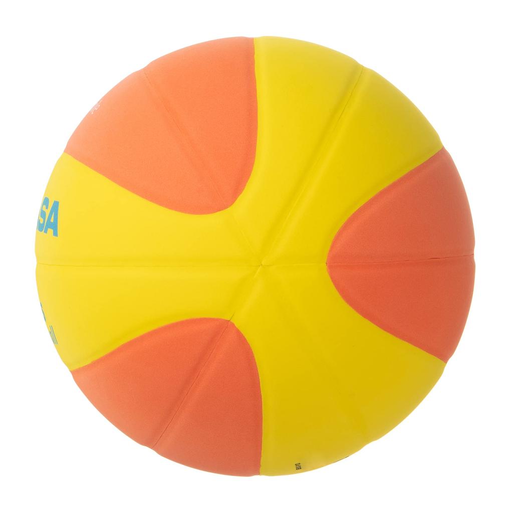 MIKASA Smile Size 5 and Elementary School EVA Special Smile Recommended Internal Pressure Basketball, (Boys', Girls', Students), Sponge, Series,