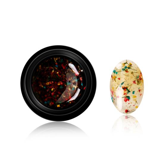 5ml Nail Gel Long Lasting Dried Flower Style High Pigmented Nail Polish Natural Fairies Soak Off UV DIY Gel