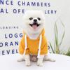 Dog Hoodie Solid Color Back Pocket Polyester Outdoor Drawstring Comfortable Dog Coat for Small Medium Dogs