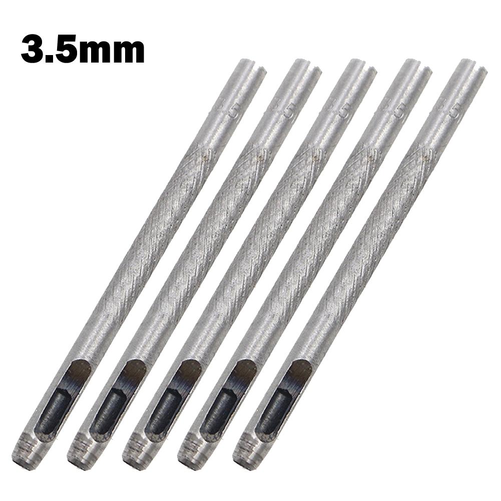 Perforatoare din piele, 1,5 mm-4,0 mm, set de perforare în formă rotundă, curea de ceas, instrument de perforare, unelte de lucru pentru artizanat din piele.